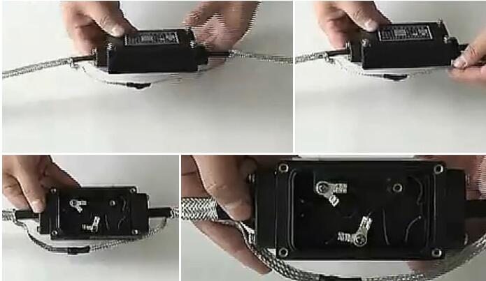 二通、三通接線盒正確接線盒方式圖