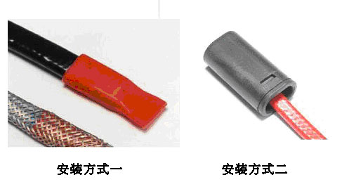 太陽能電伴熱帶尾端、電源連接方式(圖1)