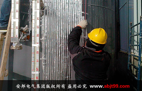 江蘇濱?；すI(yè)園硫酸儲(chǔ)罐電伴熱保溫(圖2)